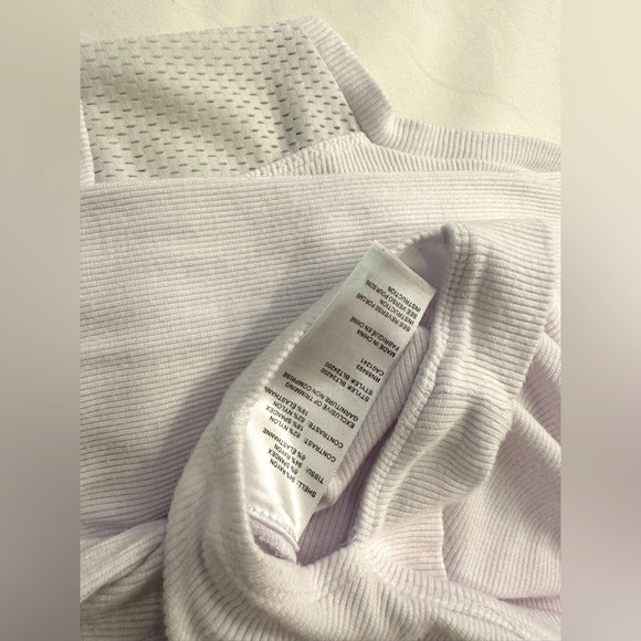 Blanc Noir ribbed long sleeve crop top - Picture 11 of 11